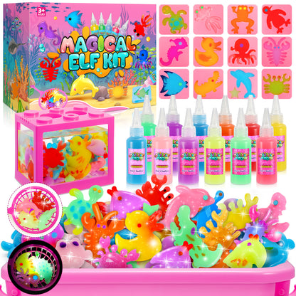 Magic Water Toy DIY Elf, Craft Kit for Kids, Make Your Own Water Pets