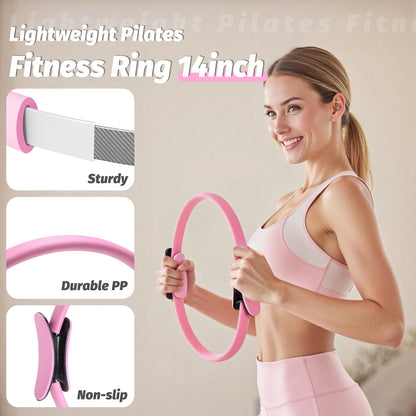 Pilates Essentials Kit for Women, Yoga Pilates Kit for Home Workouts
