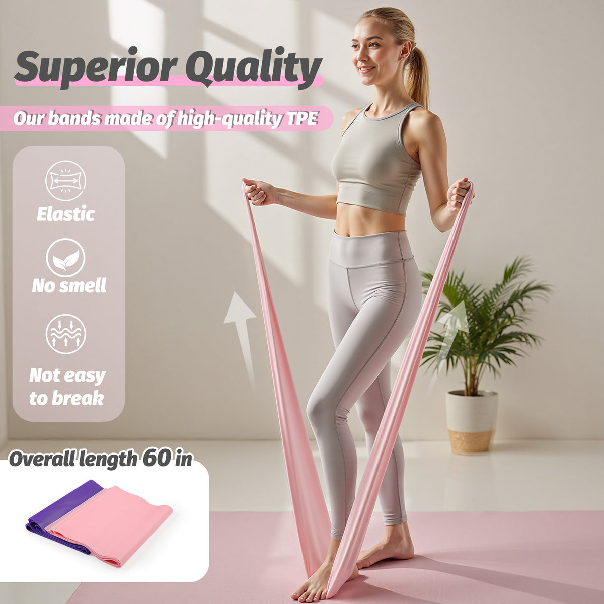 Pilates Essentials Kit for Women, Yoga Pilates Kit for Home Workouts