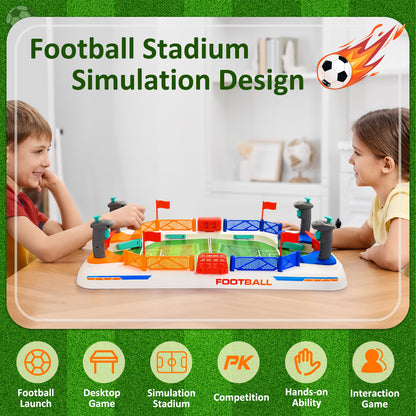 Mini Foosball Table Game, Tabletop Soccer Games Gifts for 3-5 6-8 10-12 Year Old Kids Boys