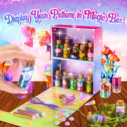 Magic Potion Kit for Kids, 20 Bottles Craft Kits Toys for Girls