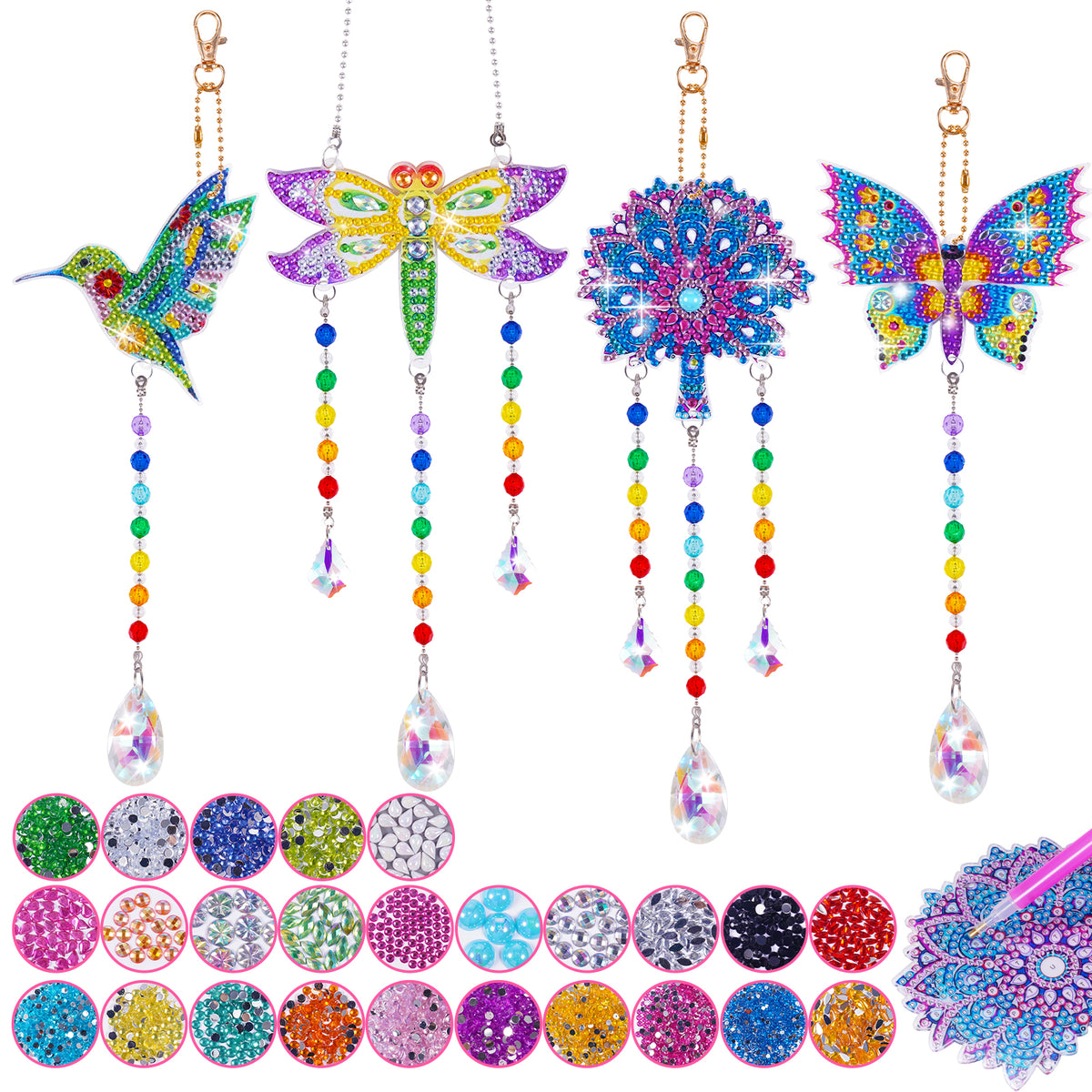 DIY Diamond Art Painting Kit, Craft Kit for Girls Birthday Gift