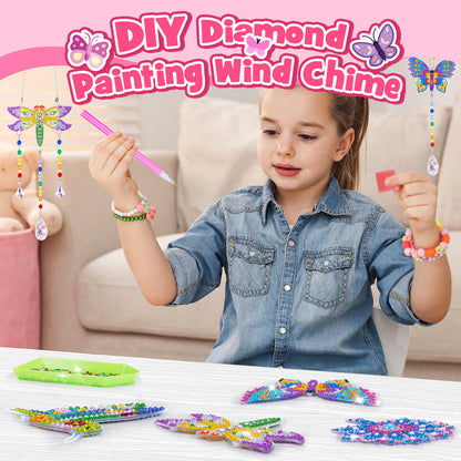 DIY Diamond Art Painting Kit, Craft Kit for Girls Birthday Gift